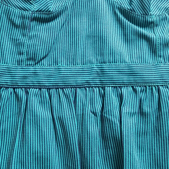Green Striped Dress - Picture 2 of 8